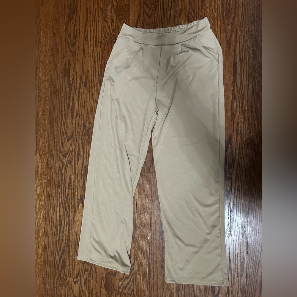 beige fancy pants